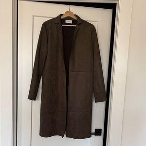 Zara Dark Brown Women's Trench Coat